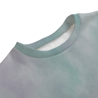 Unisex Drop-shoulder Knitted Fleece Sweater - view 3