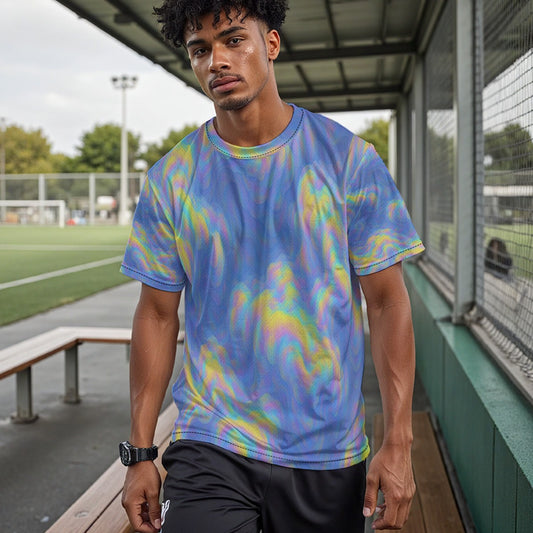 Unisex Drop Shoulder Crew Neck T-Shirt