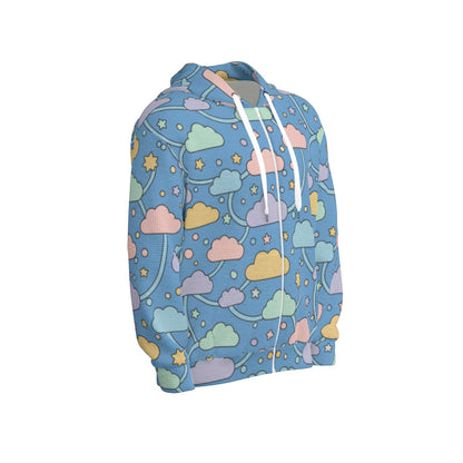 Unisex Zip Hooded Sweatshirt