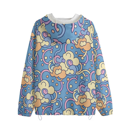Unisex Pullover Jacket With Zipper Closure