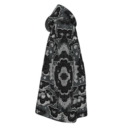 Unisex Sherpa Fleece Hoodie Blanket