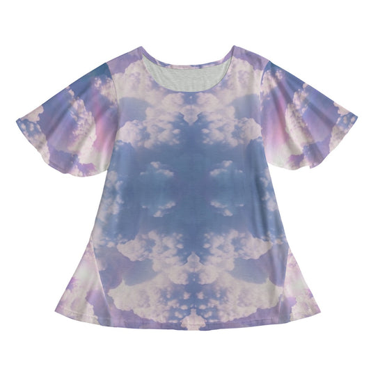Women's Round Neck T-shirt With Short Sleeve