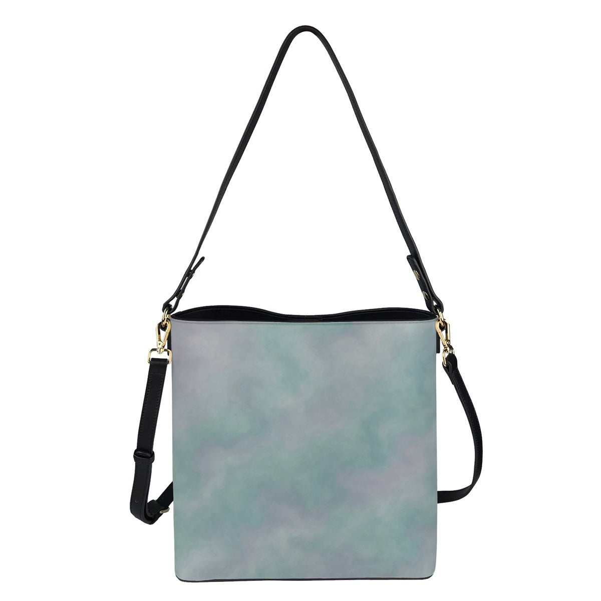 Unisex Minimalist Square Crossbody Bucket Bag