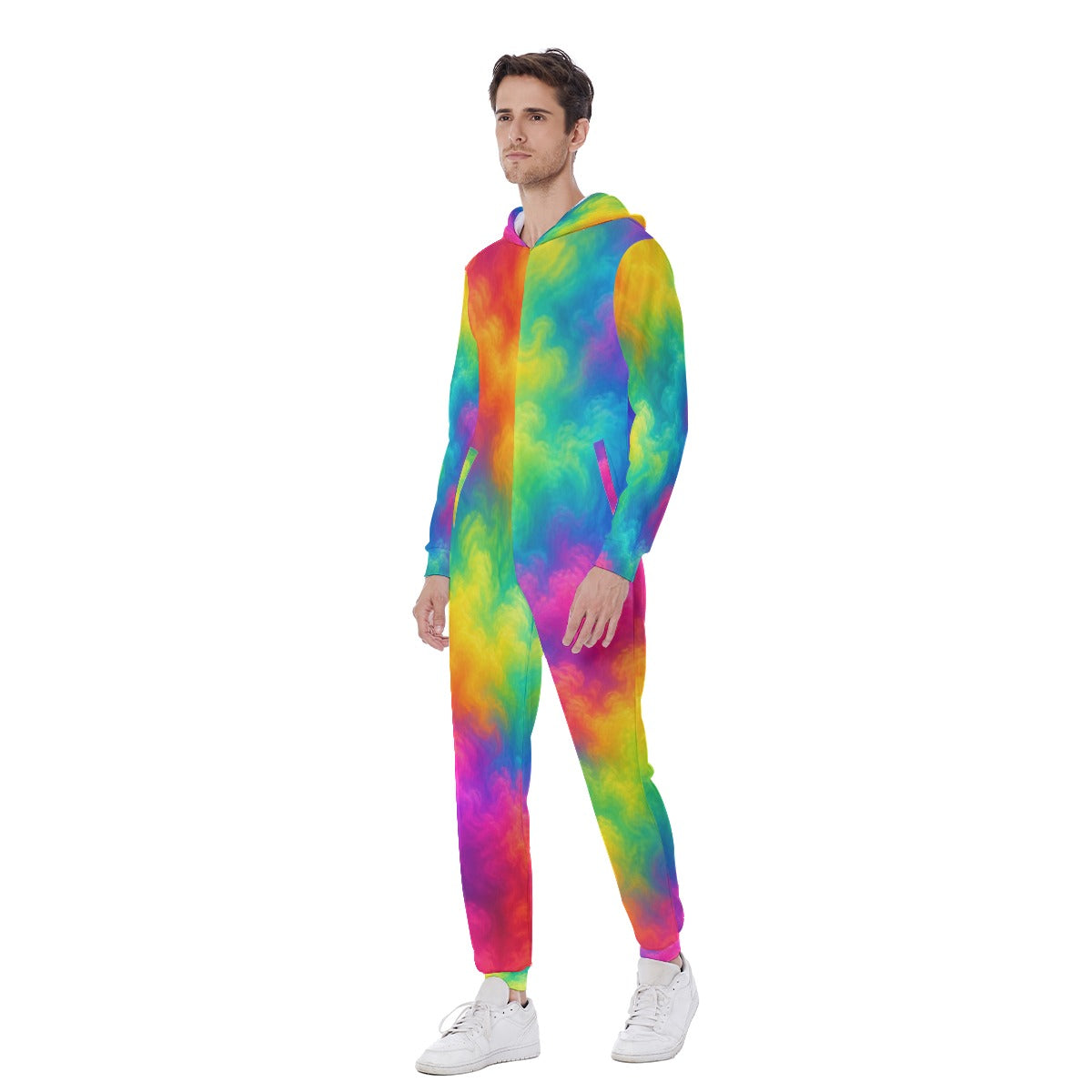 Men's Hooded Jumpsuit