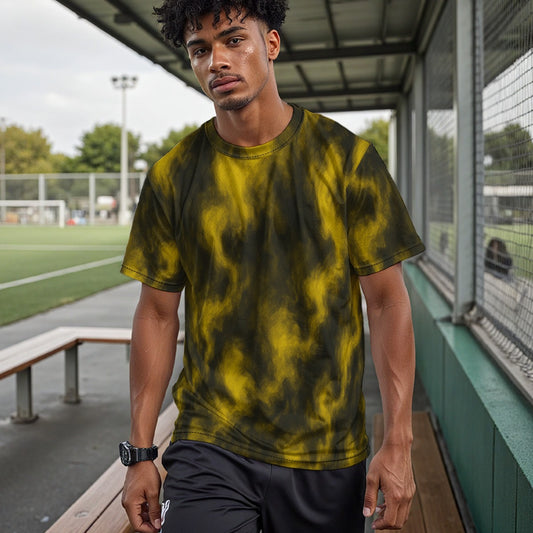 Unisex Drop Shoulder Crew Neck T-Shirt