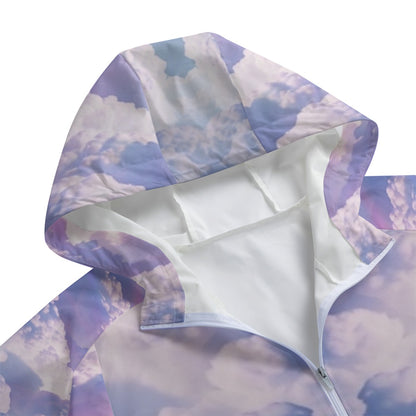 Unisex Windbreaker Long Jacket
