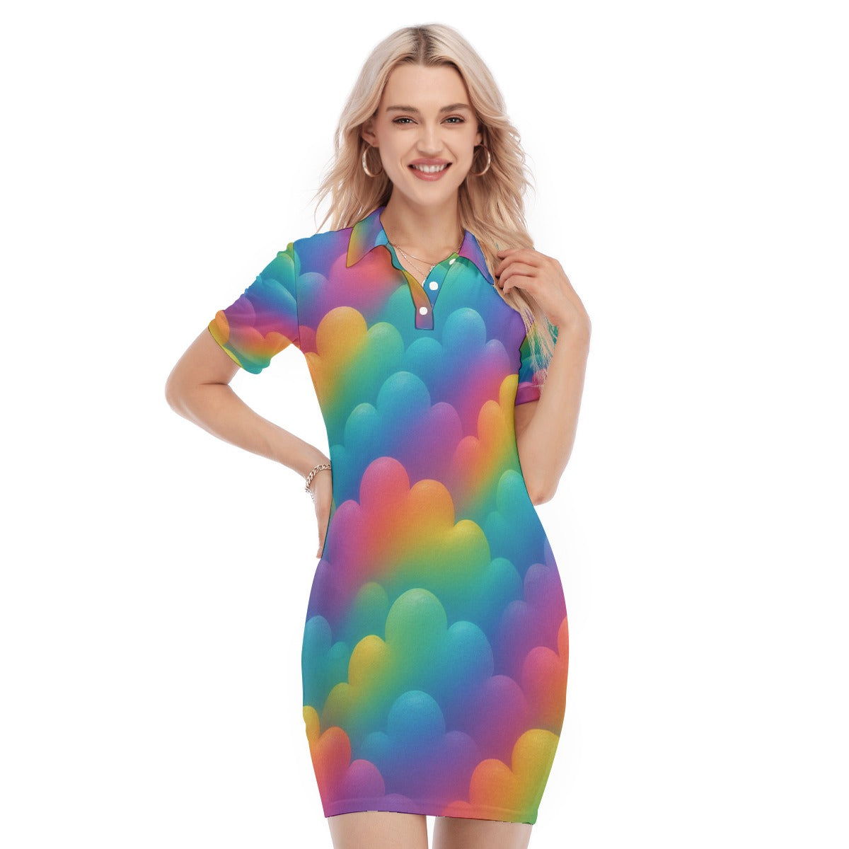 Women's Polo Collar Dress
