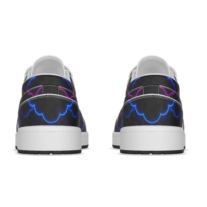 Men's Low State Leather Stitching Shoes