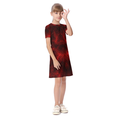 Kid's Short Sleeve Dress