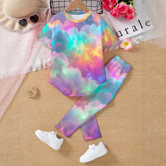 Kids' Casual Top and Pants Set