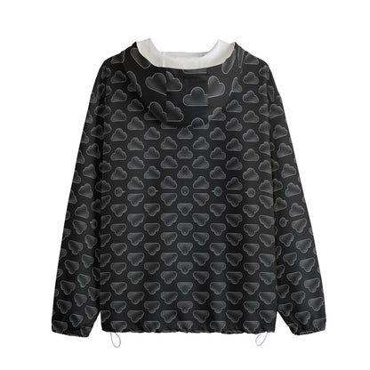 Unisex Pullover Jacket With Zipper Closure