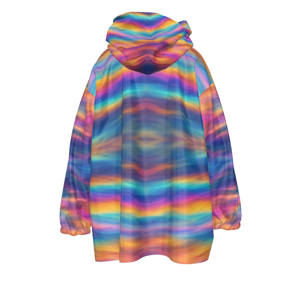 Unisex Kid's Sherpa Fleece Hoodie Blanket