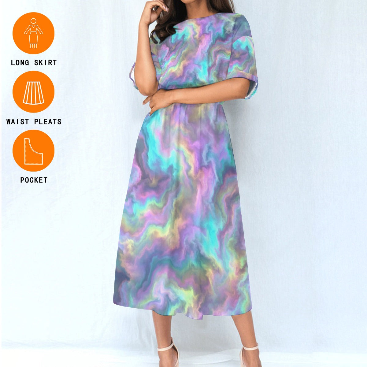 Women's Elastic Waist Dress