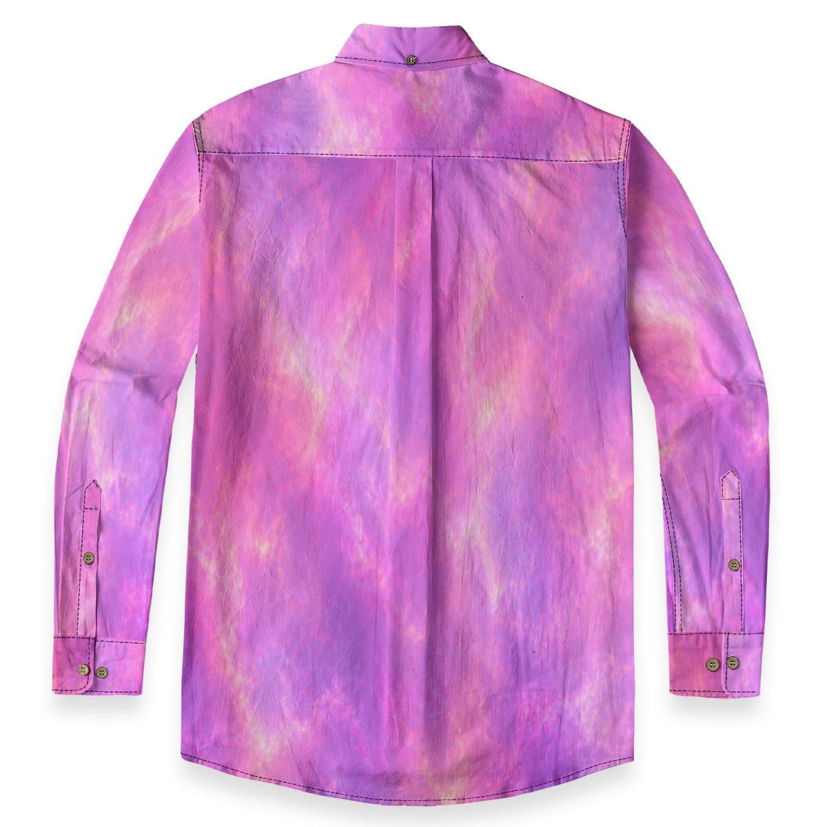 Men's Casual Lapel Long Sleeve Shirt|125GSM Cotton