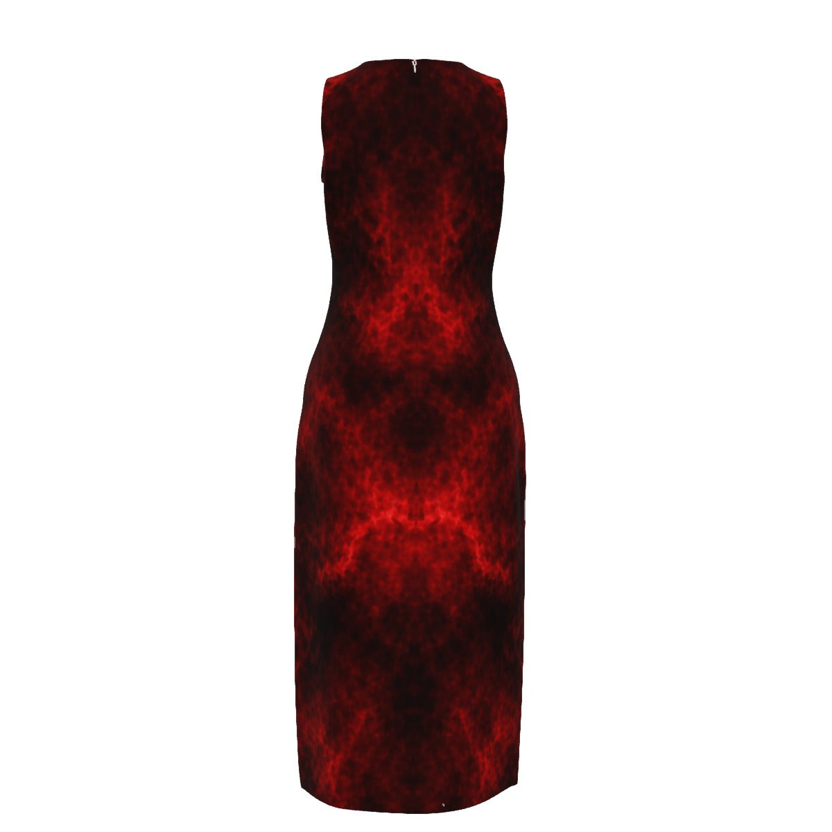 Women's Beach Perspective Chiffon Sleeveless Dress