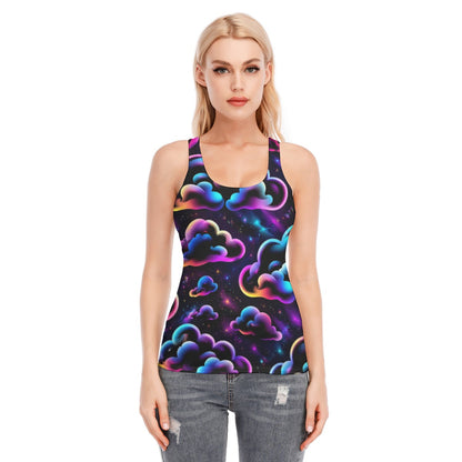 Women's Racer Vest | 190GSM Cotton