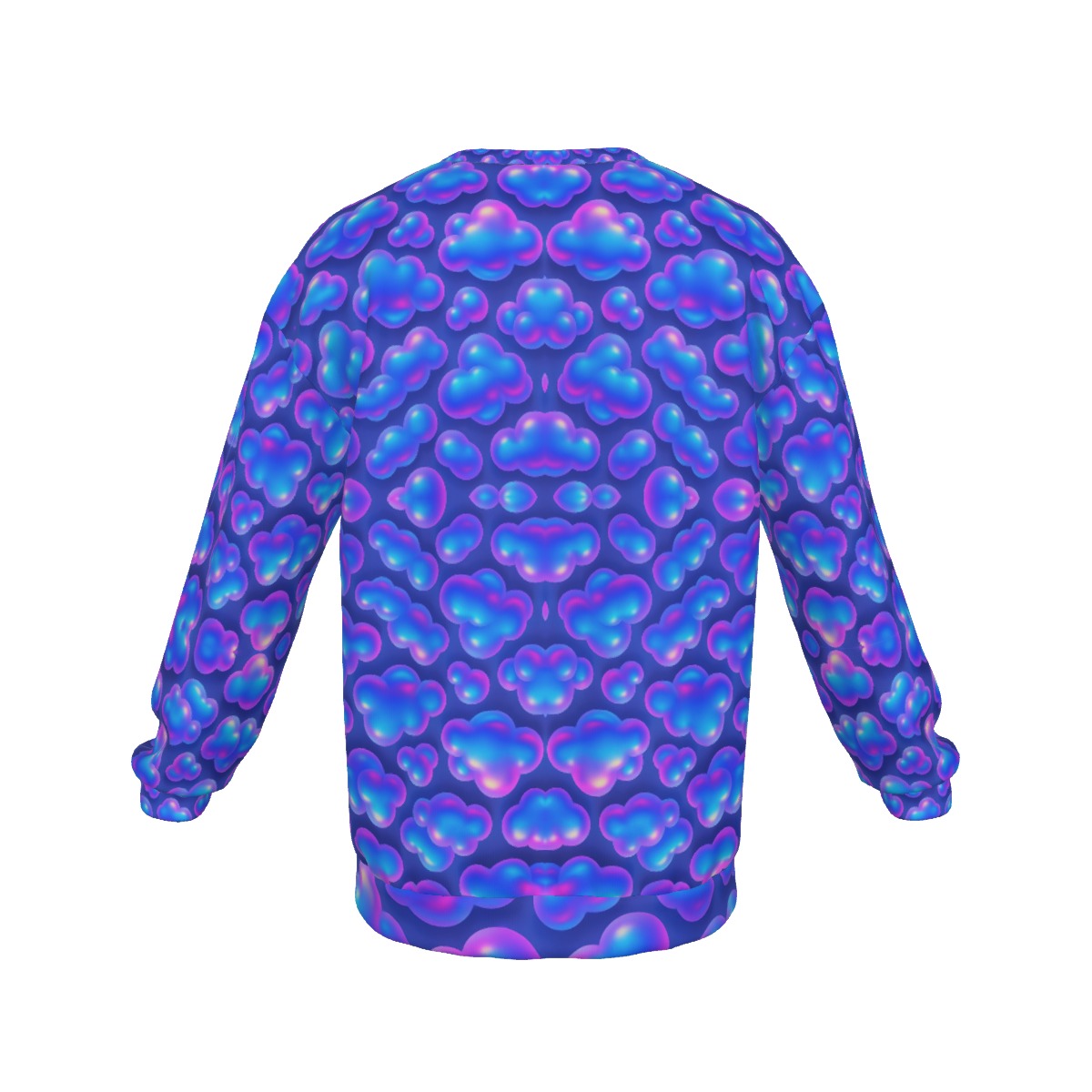 Men's Drop Shoulder Round Neck Long-Sleeved Sweatshirt