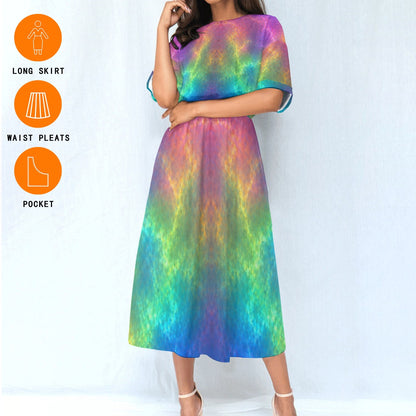 Women's Elastic Waist Dress