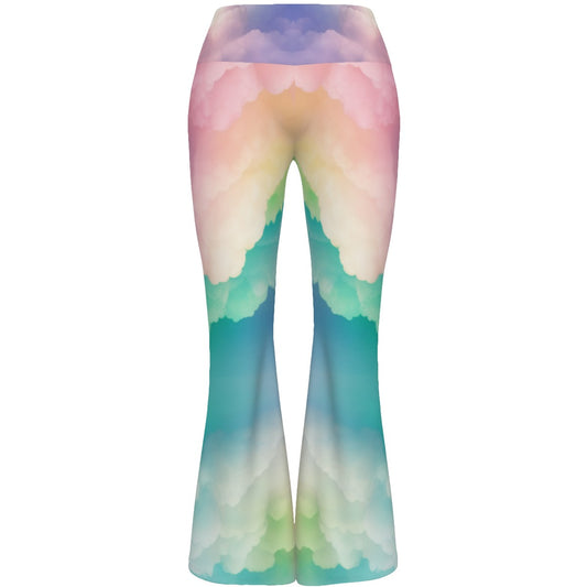 All-over print Women's Flare Yoga Pants