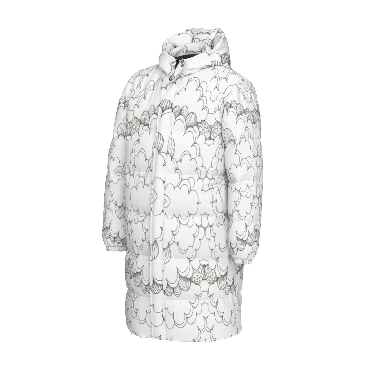 Unisex Long Down Jacket