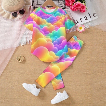 Kids' Casual Top and Pants Set