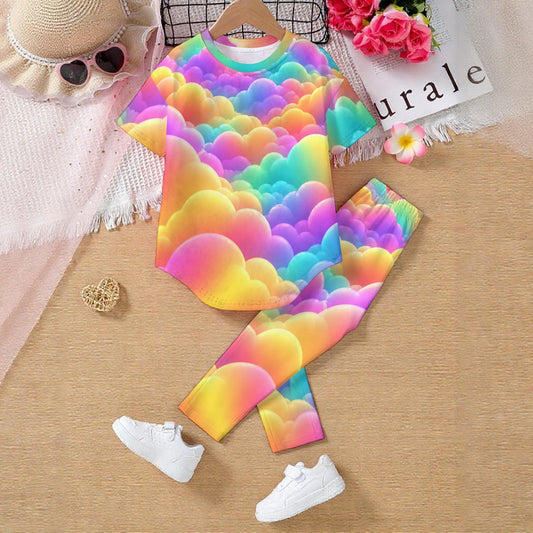 Kids' Casual Top and Pants Set