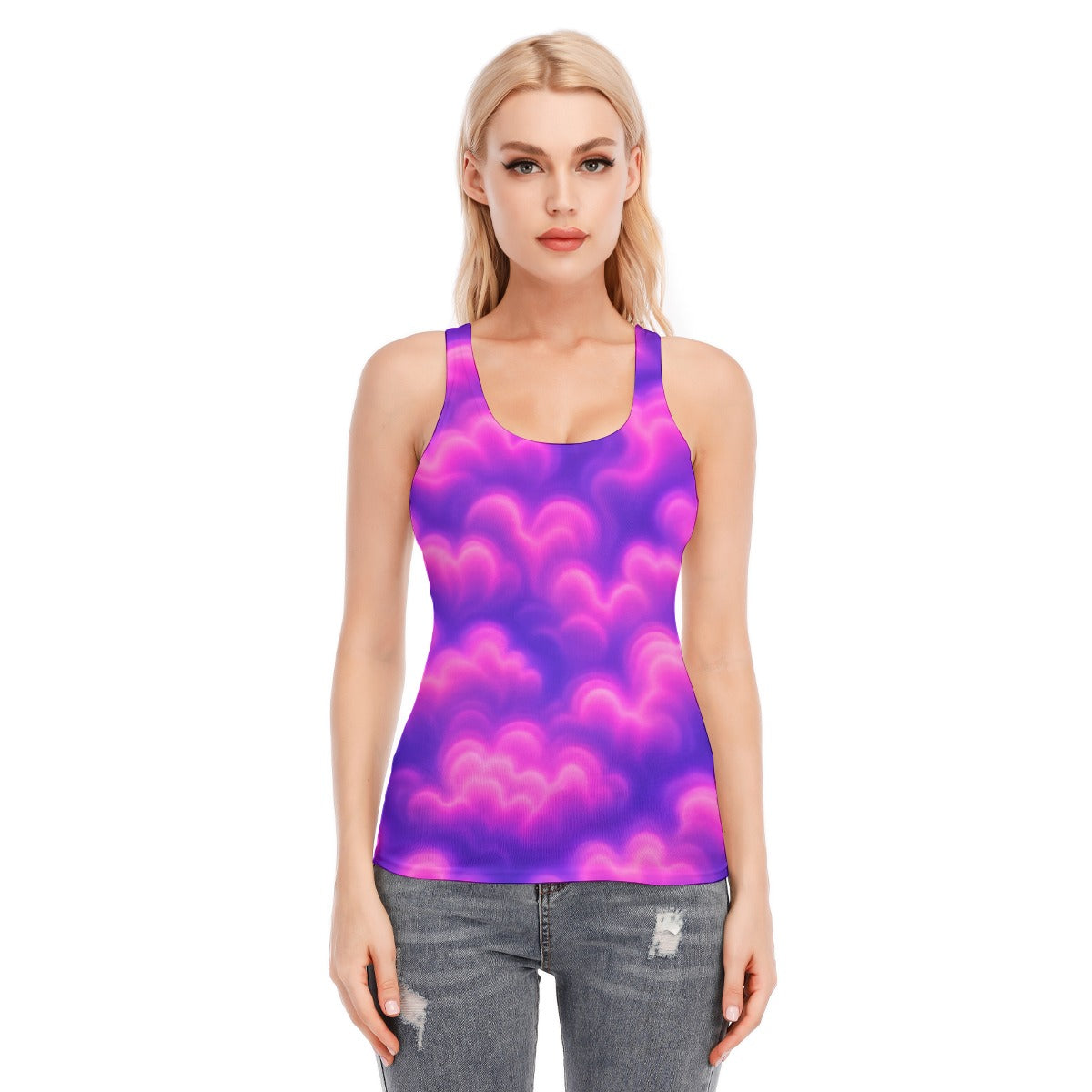 Women's Racer Vest | 190GSM Cotton
