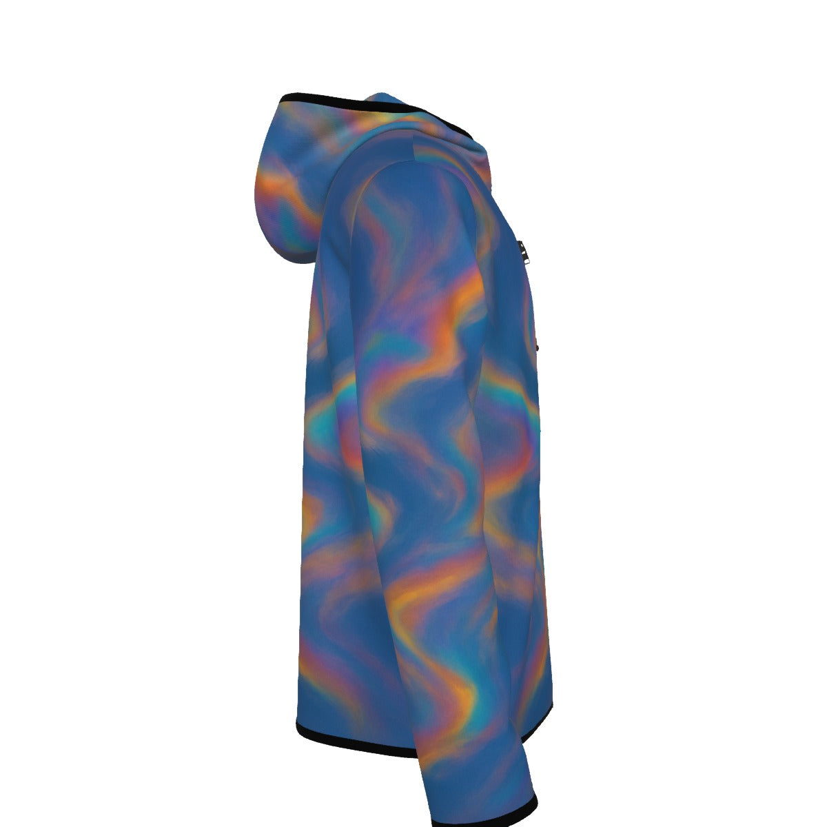 Men's Stylish Hoodie with Thumb Hole Design - view 3