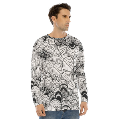 Men's Long Sleeve T-shirt With Raglan Sleeve