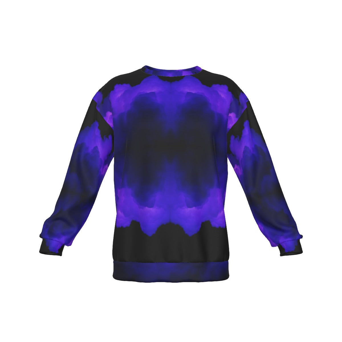 Men's Drop Shoulder Round Neck Long-Sleeved Sweatshirt