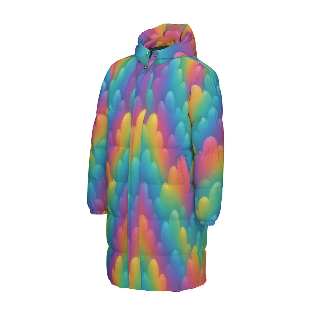 Unisex Long Down Jacket