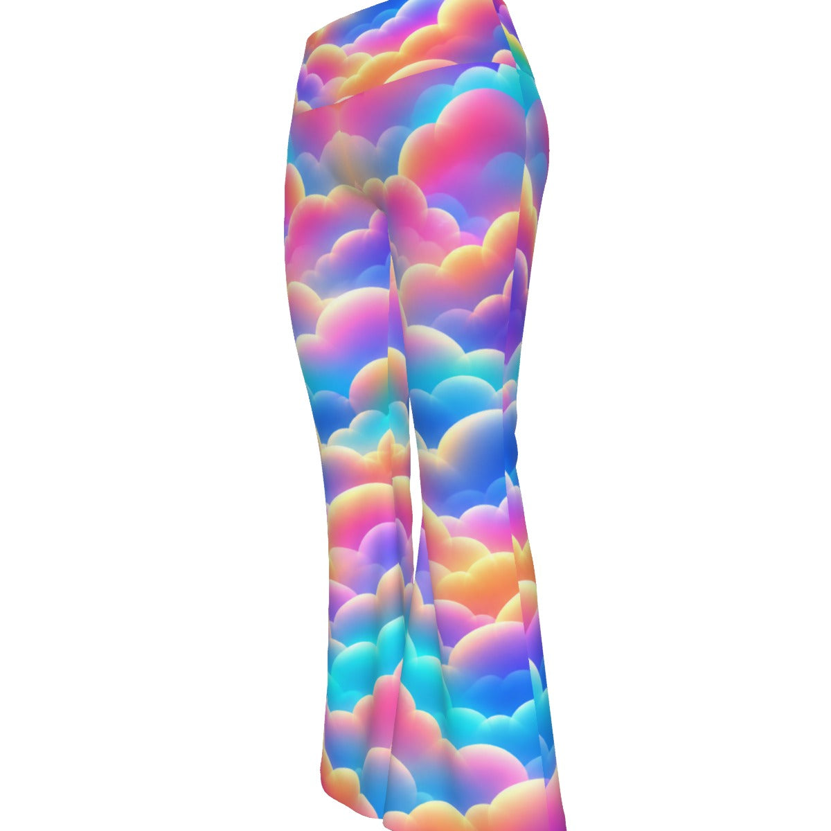 All-over print Women's Flare Yoga Pants