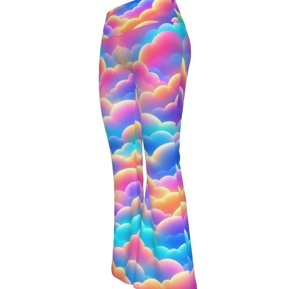All-over print Women's Flare Yoga Pants
