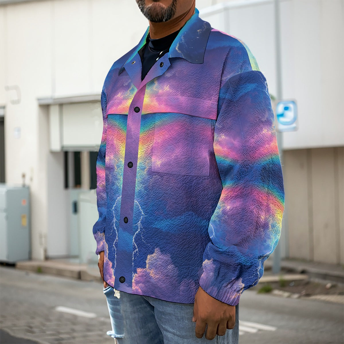 Men's Casual Lapel Jacket