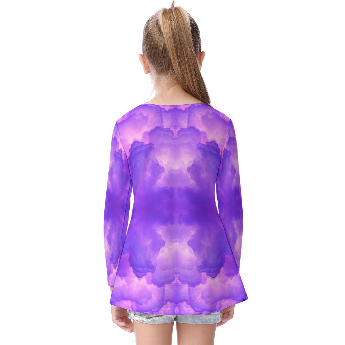 Unisex Kid's Long Sleeve O-neck T-shirt