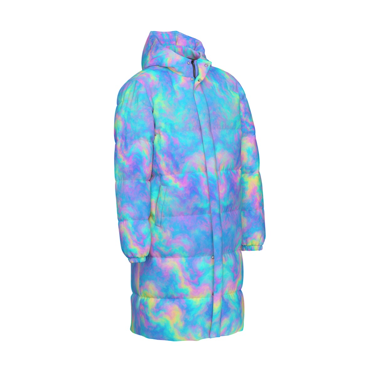 Unisex Long Down Jacket