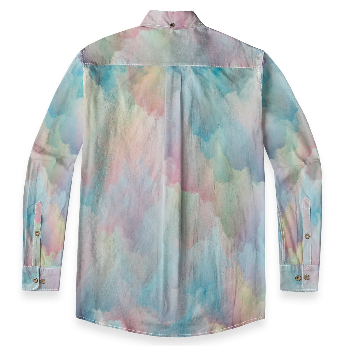 Men's Casual Lapel Long Sleeve Shirt|125GSM Cotton
