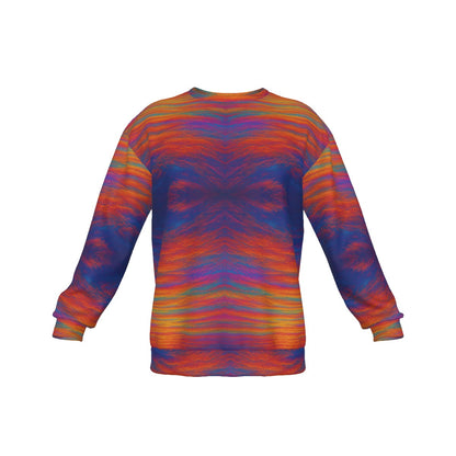 Men's Drop Shoulder Round Neck Long-Sleeved Sweatshirt