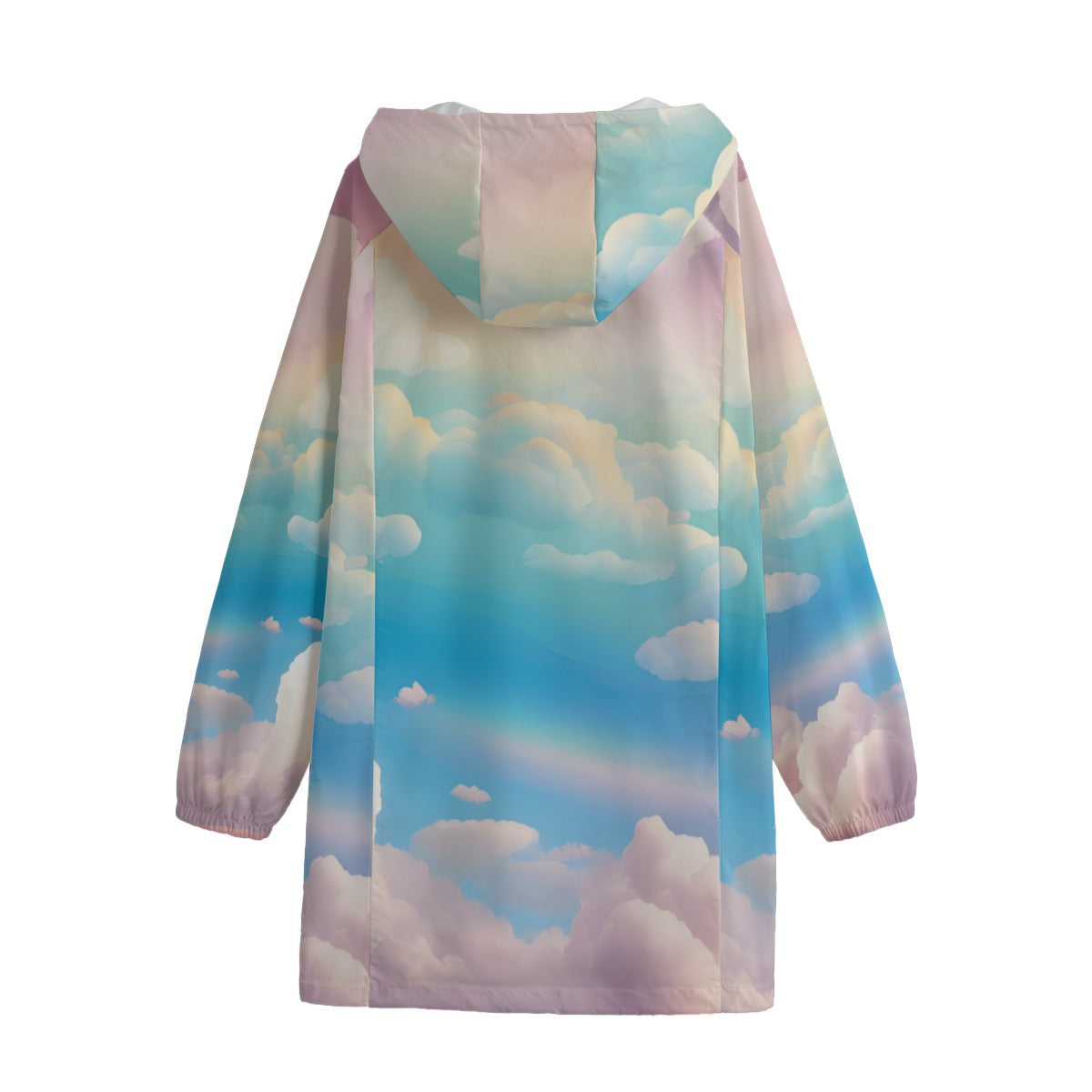 Unisex Windbreaker Long Jacket