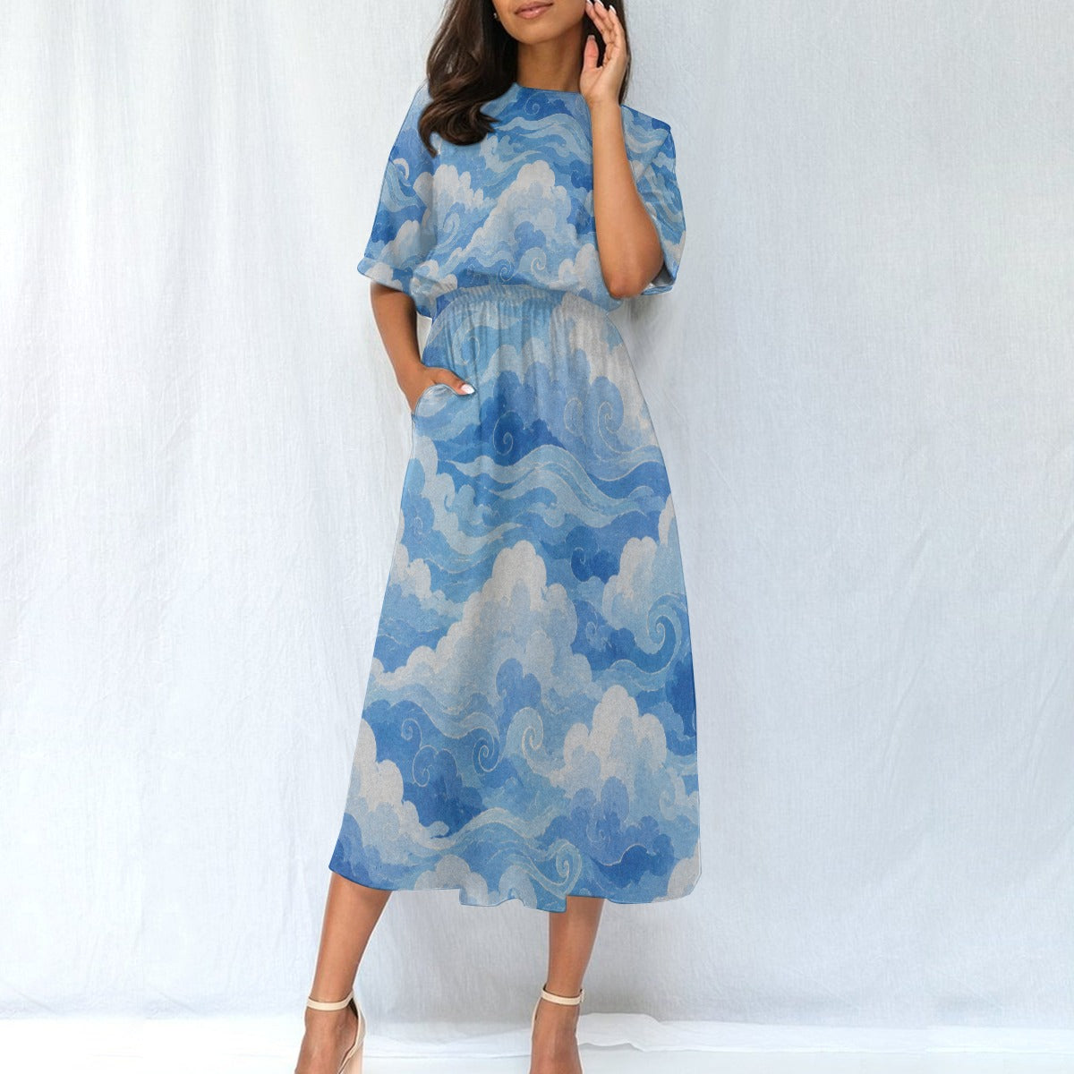 Women's Elastic Waist Dress by O’Nimbus – view 2