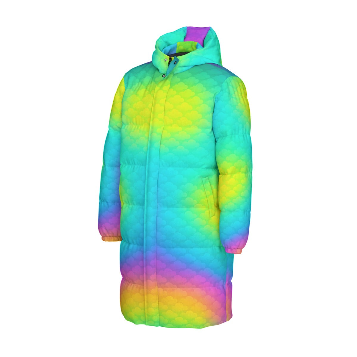 Unisex Long Down Jacket