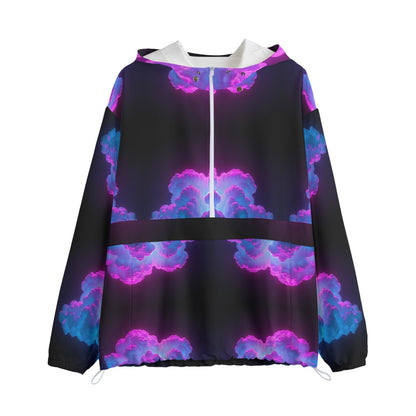 Unisex Pullover Jacket With Zipper Closure