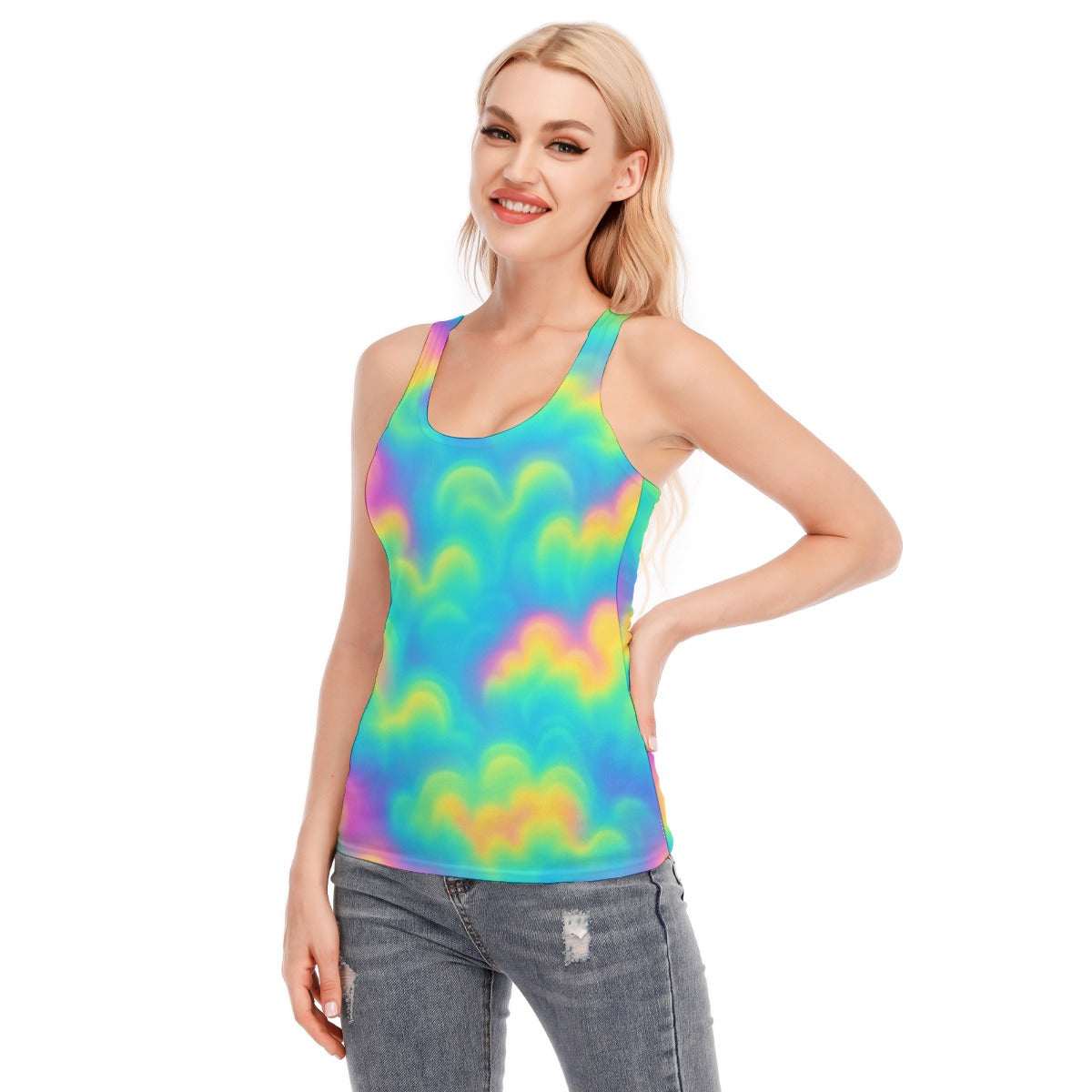 Women's Racer Vest | 190GSM Cotton