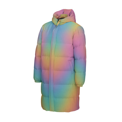 Unisex Long Down Jacket