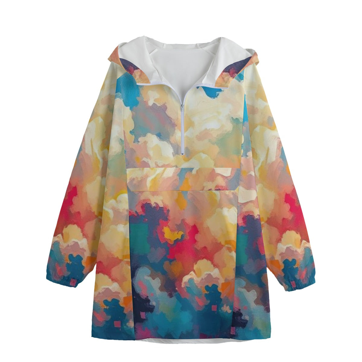 Unisex Windbreaker Long Jacket