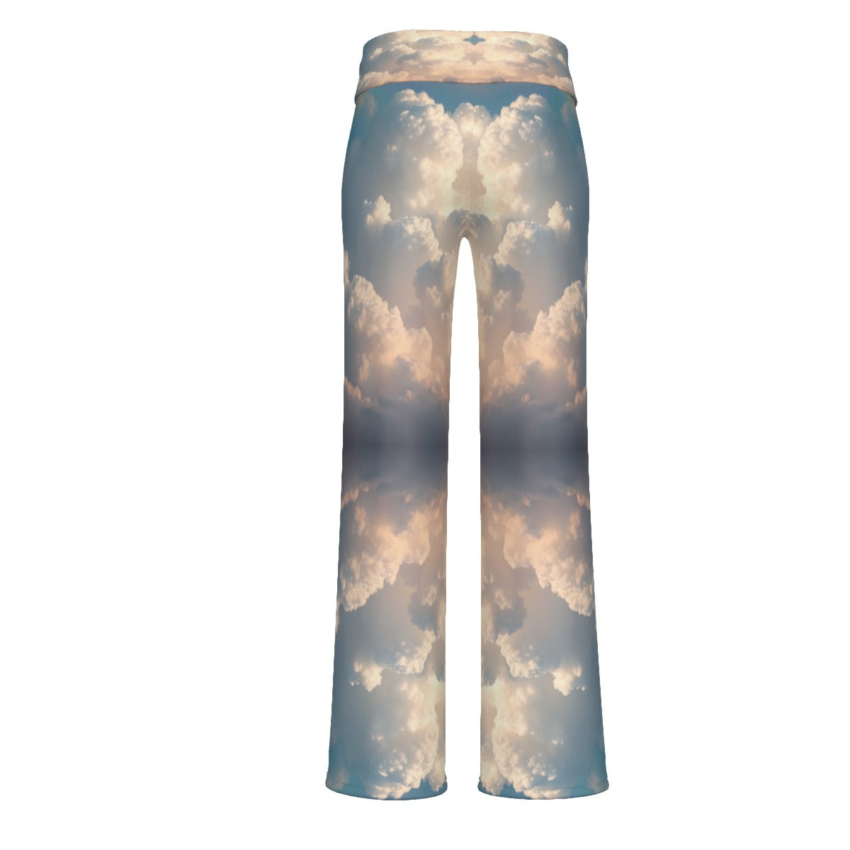 Women's High-waisted Straight-leg Trousers