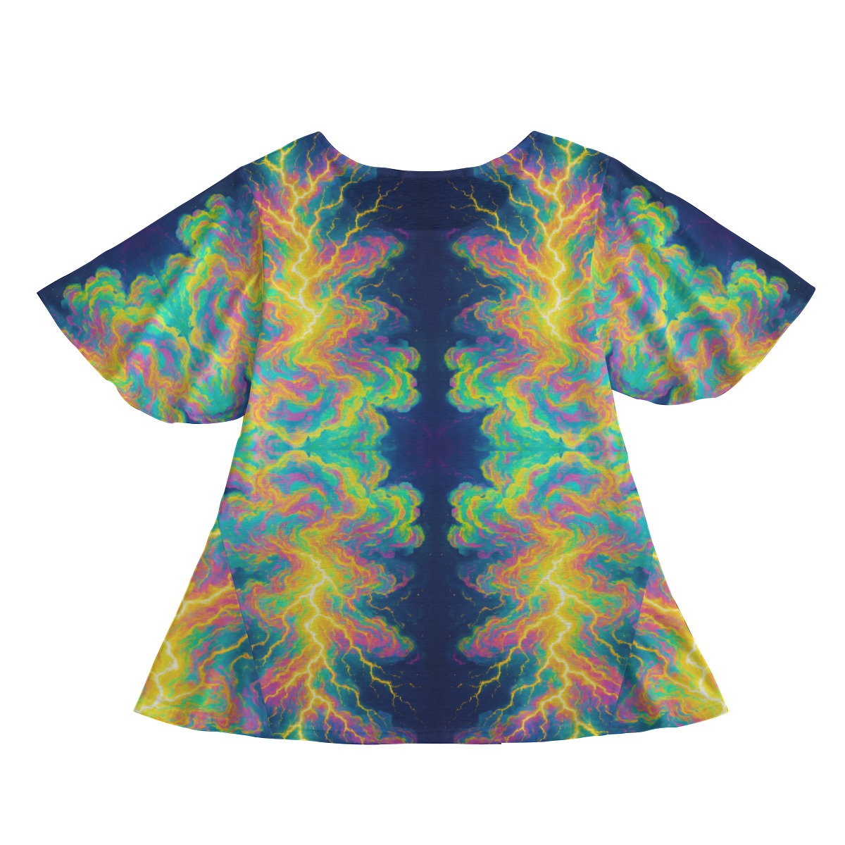 Women's Round Neck T-shirt With Short Sleeve