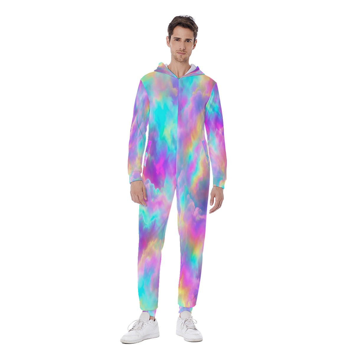 Men's Hooded Jumpsuit