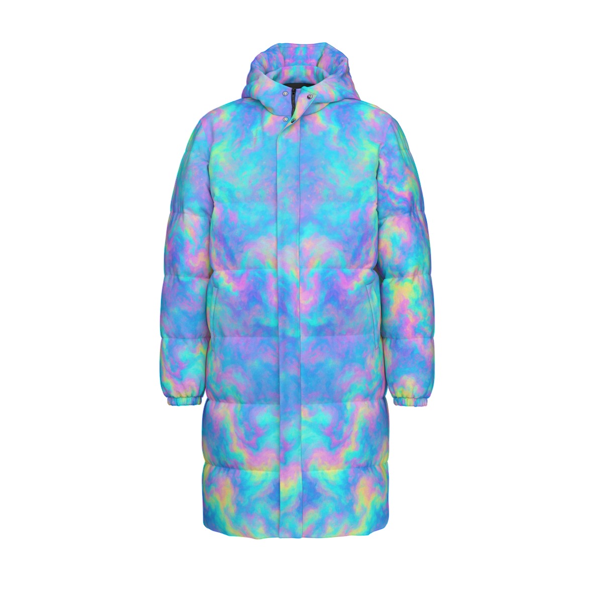 Unisex Long Down Jacket