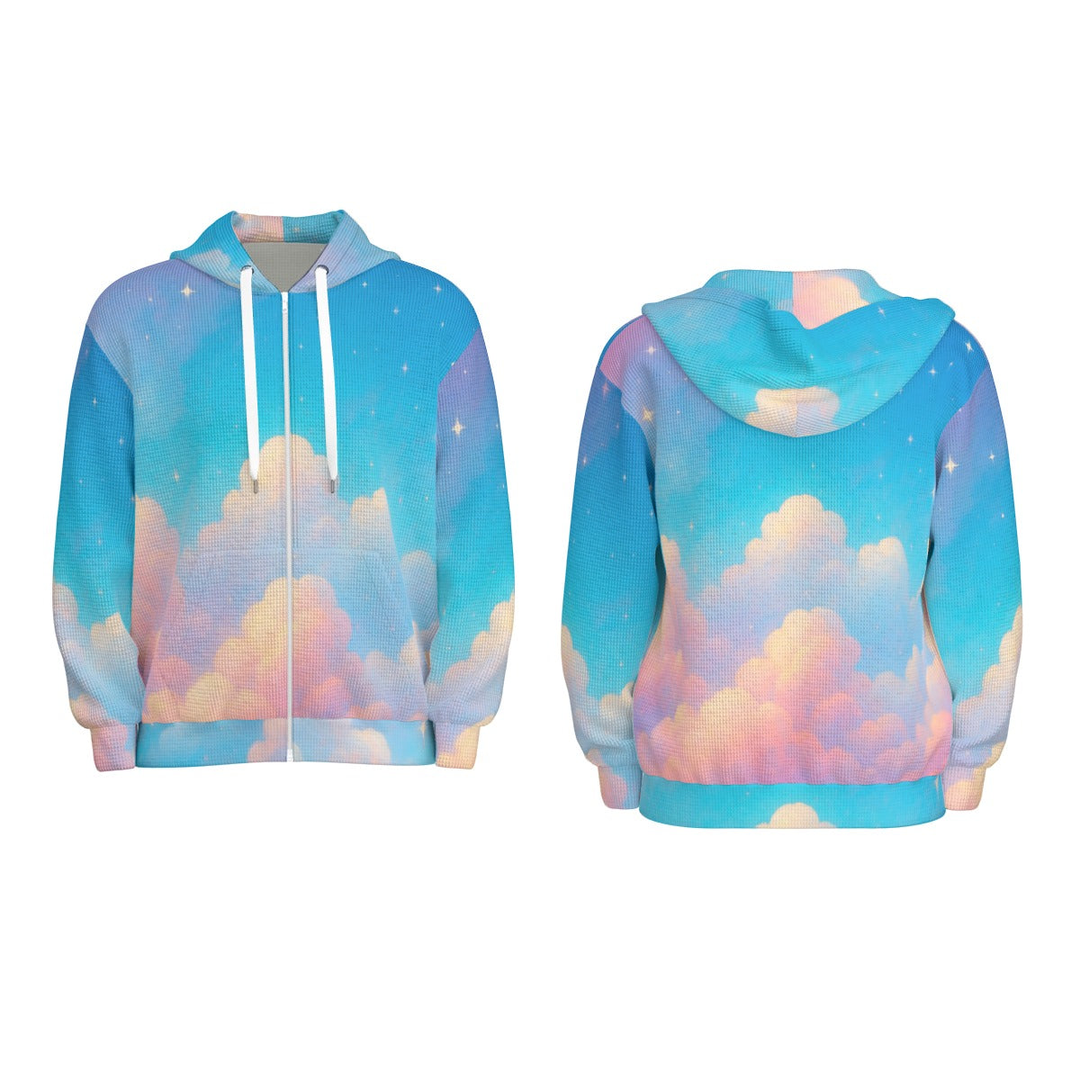 Unisex Zip Hooded Sweatshirt